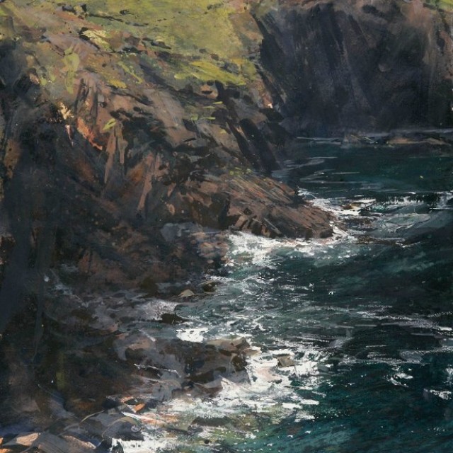 Seascapes and Landscapes course outdoor Cornwall Paul Lewin