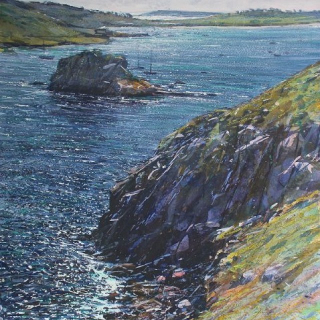 tresco painting course art scilly cornwall isles