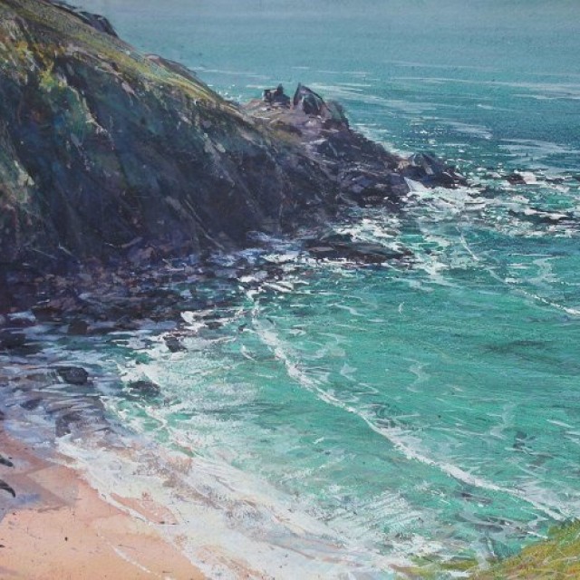 Seascapes and Landscapes course outdoor Cornwall Paul Lewin