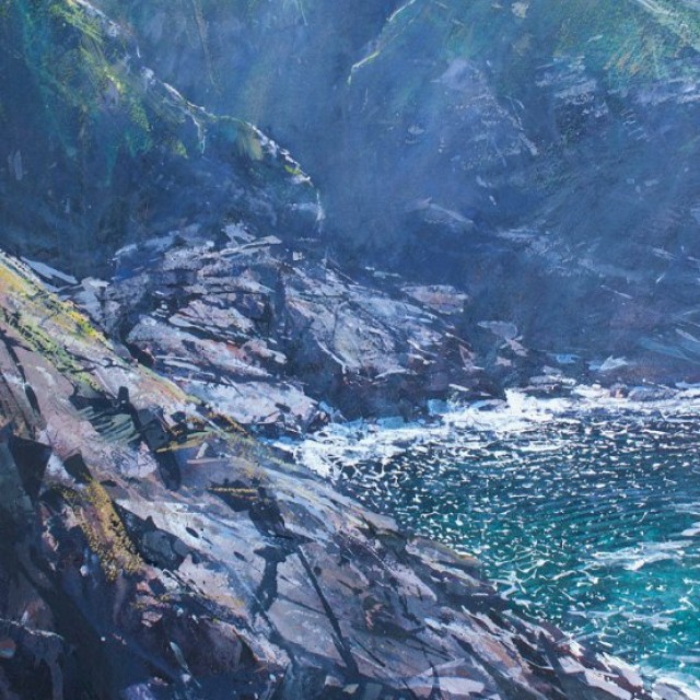 Seascapes and Landscapes course outdoor Cornwall Paul Lewin