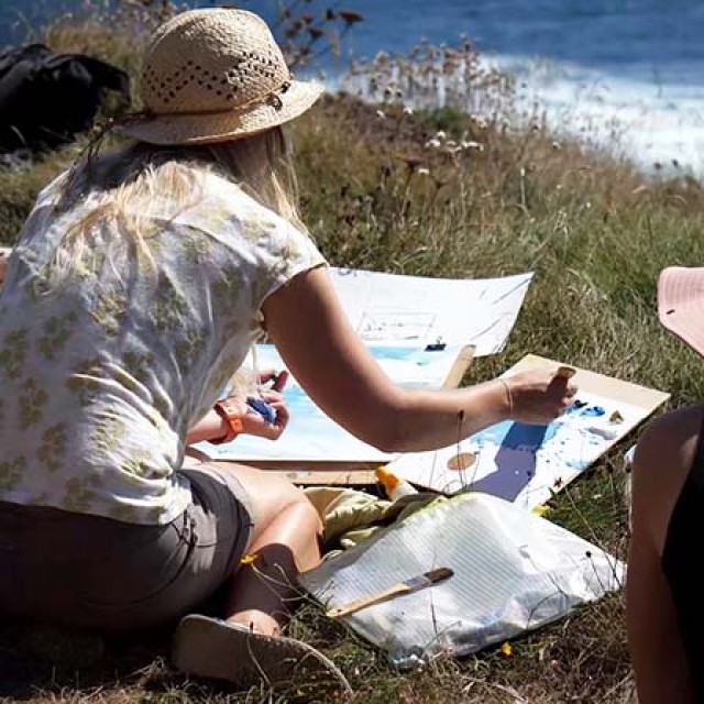 Imogen Bone Coast Landscape Painting Course