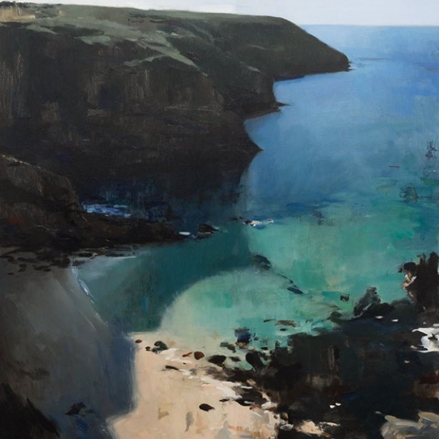 Jon Doran Realist Landscape painting Cornwall