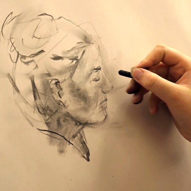 Human Form drawing course Newlyn School of Art Cornwall 3