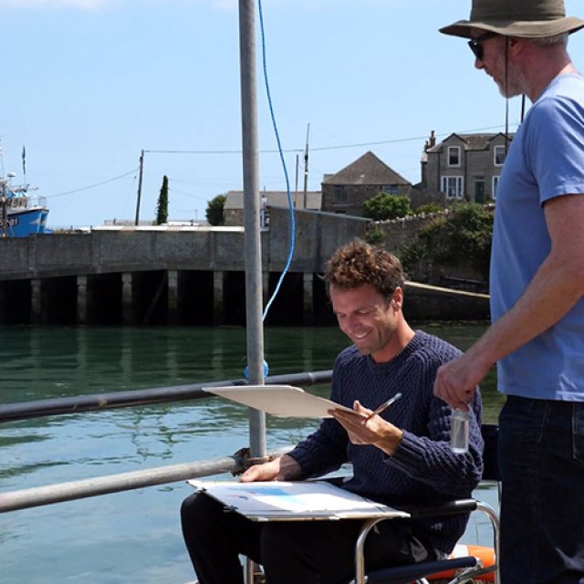 Luke Frost Exploring Colour course Cornwall Newlyn School of Art