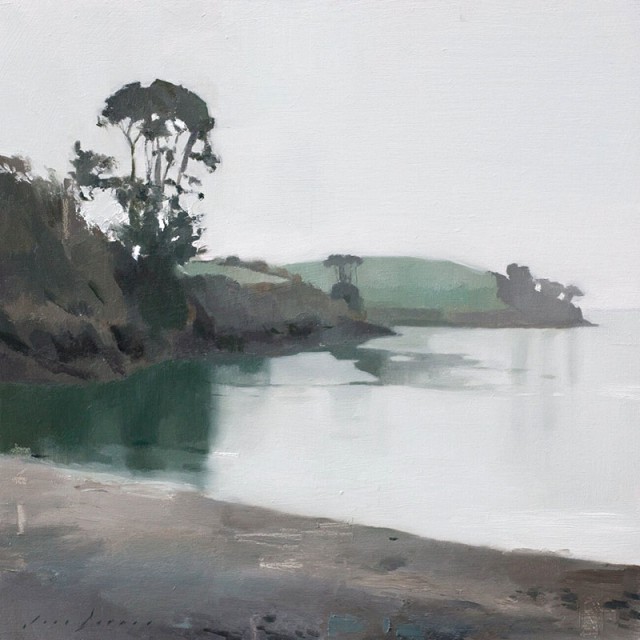 Jon Doran Realist Landscape painting course Cornwall