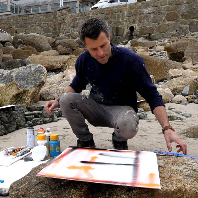 Anthony Garratt Experimental Landscape Painting course Newlyn School of Art