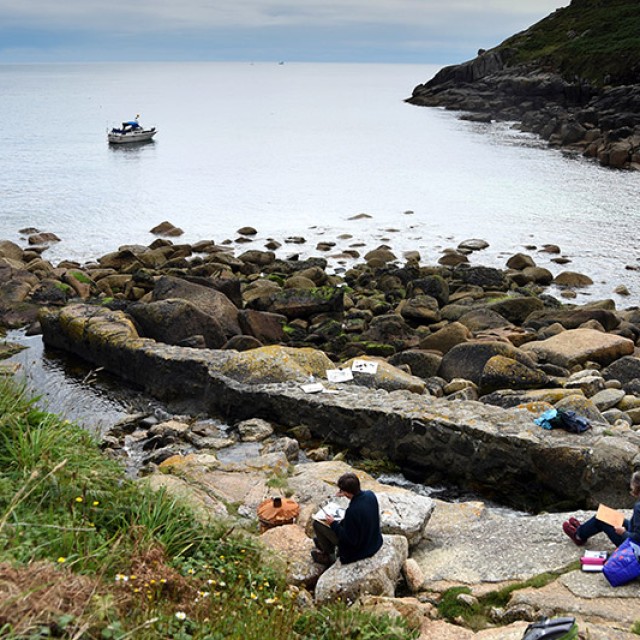 outdoors cornish landscapes newlyn school of art