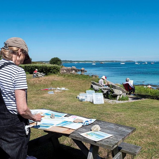 LIMITED SPACES LEFT - Join us for Tresco Painting Holidays 2025
