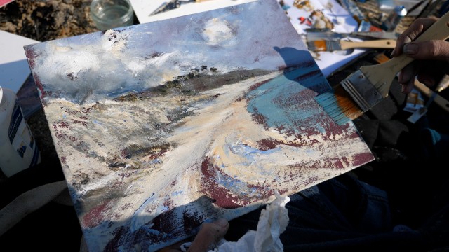 Painting on Location Part 7: Maggie O'Brien