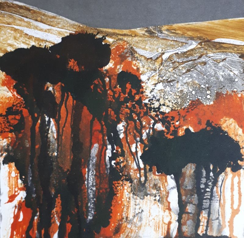 Snowmelt at Sittaford Tor