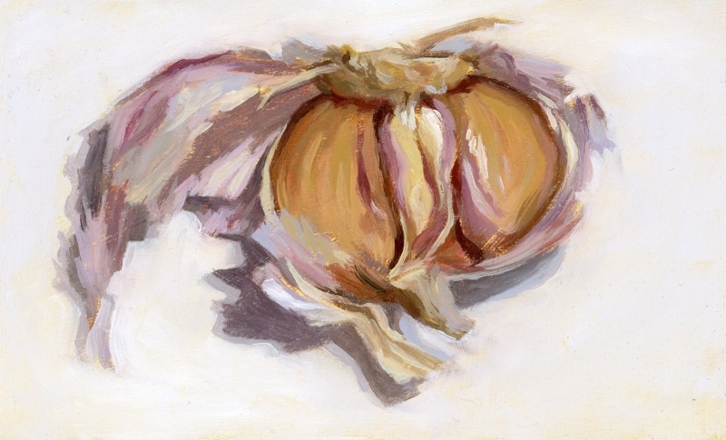 Upside Down Garlic