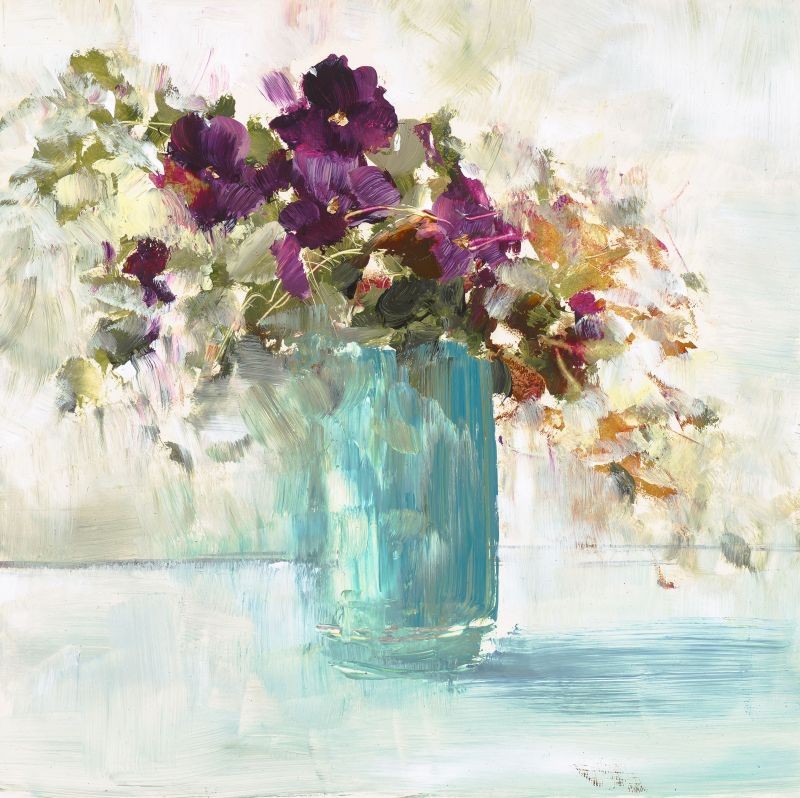 Pansies from the Studio Garden