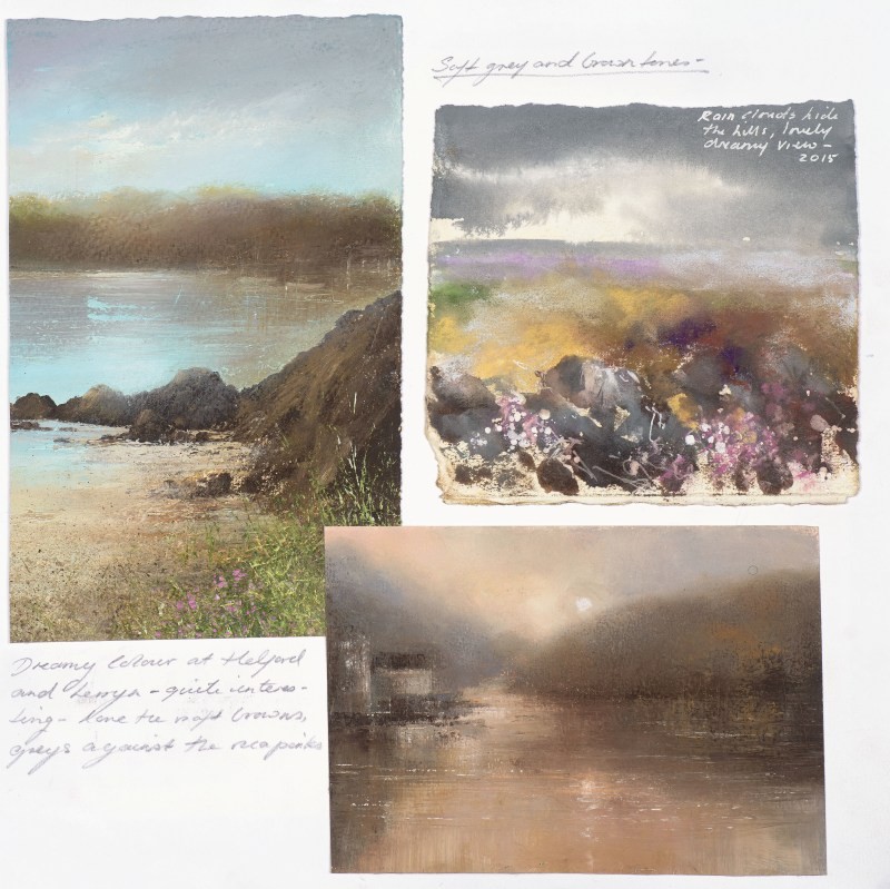 Soft Greys and Brown Tones