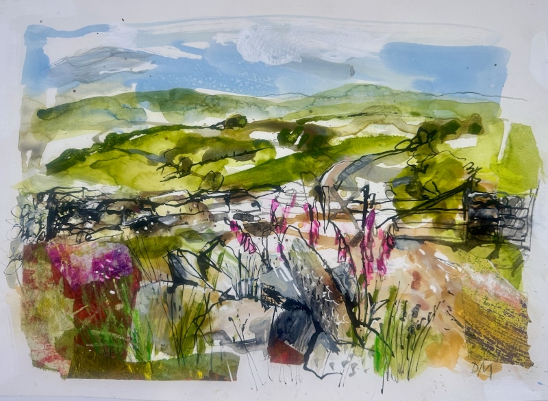 Foxgloves on the Moor