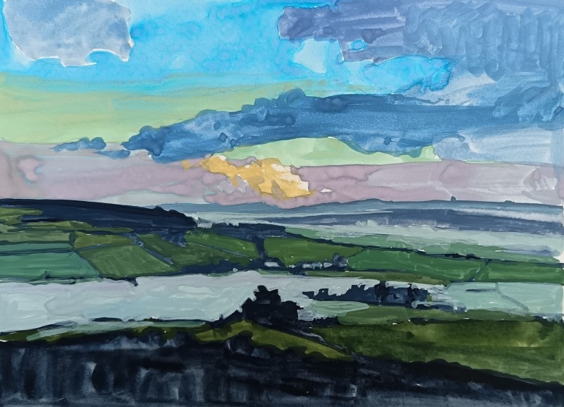 Morning Mist, Sancreed Beacon (study)