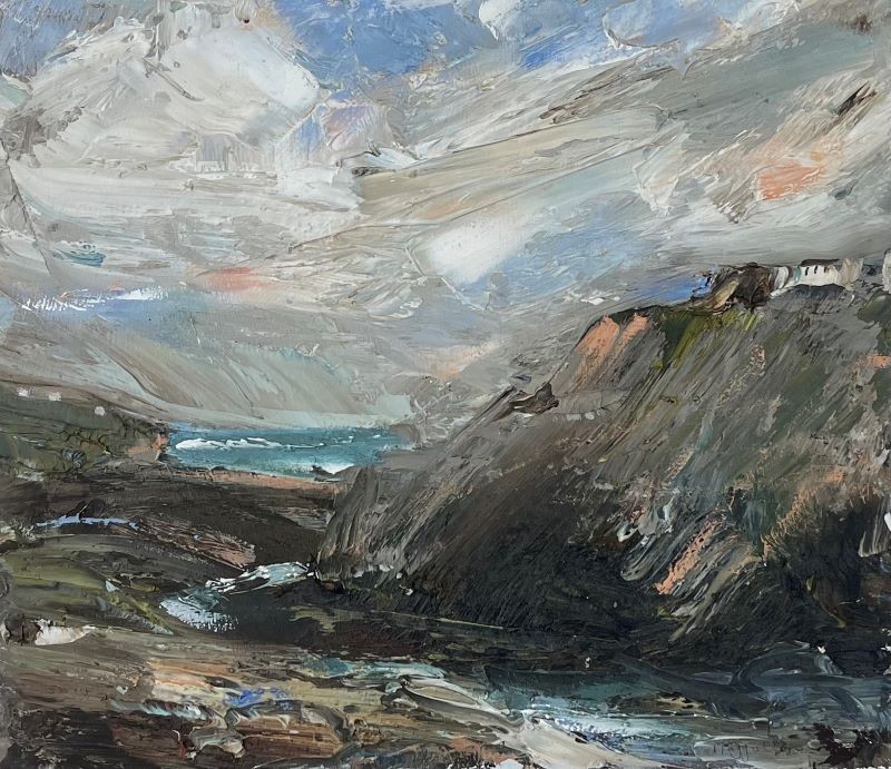 House on a cliff