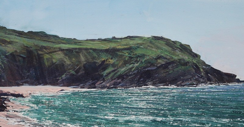 Lantic Bay Cliff study
