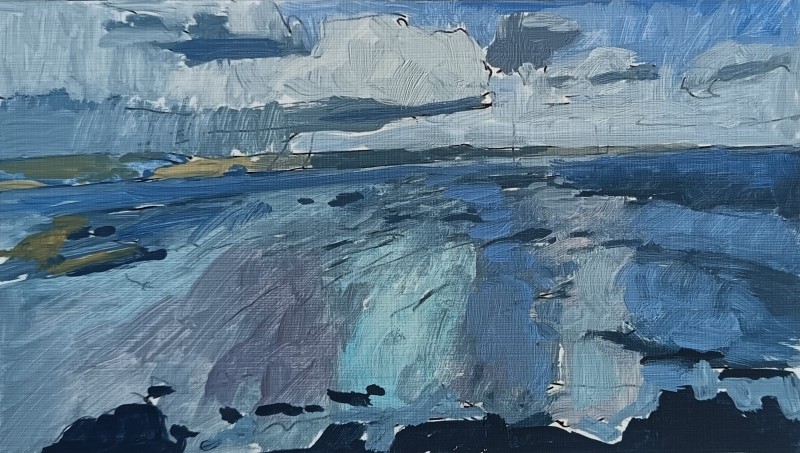 Wind Patterns, Cudden Point (Study)