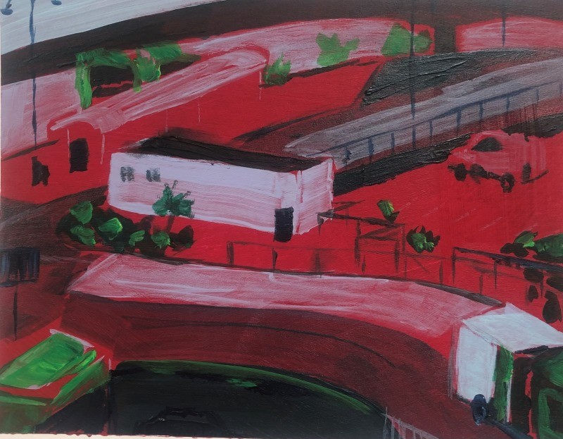 Bus station