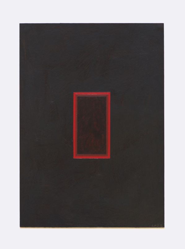 Deep red and burnt sienna volts study