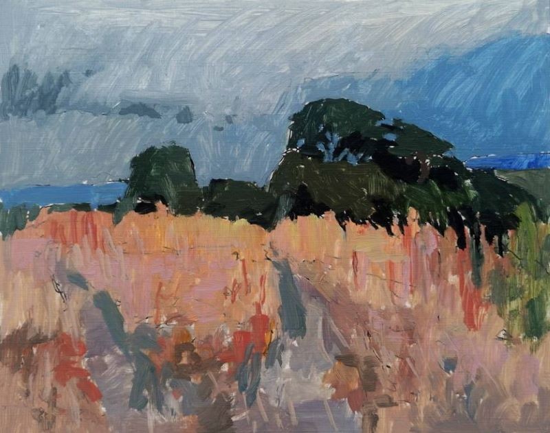 Evening Trees, Penzance