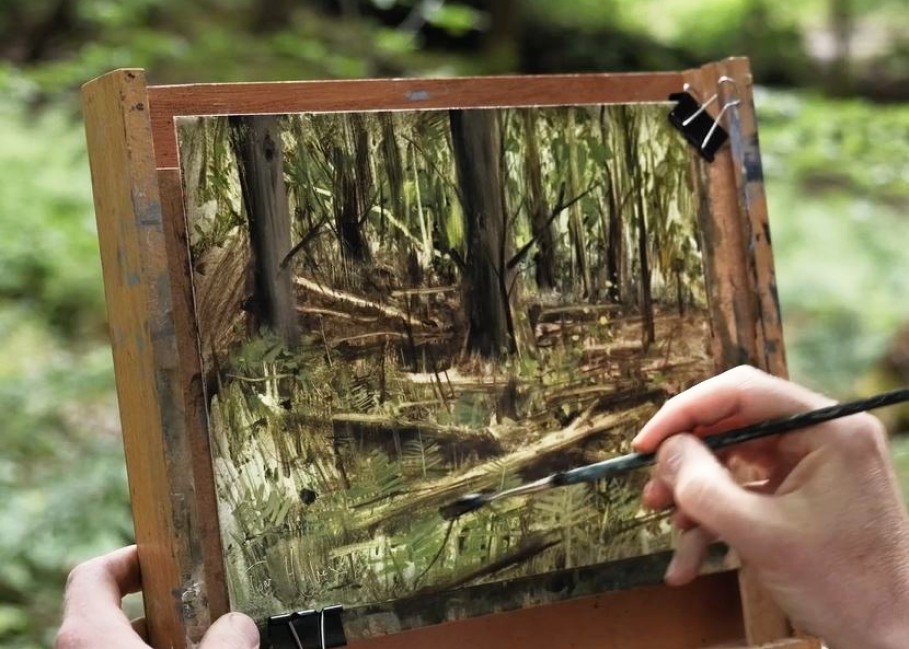 PLEIN AIR PAINTING IN OILS