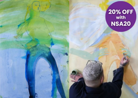 EXPRESSIVE FIGURE PAINTING ONLINE