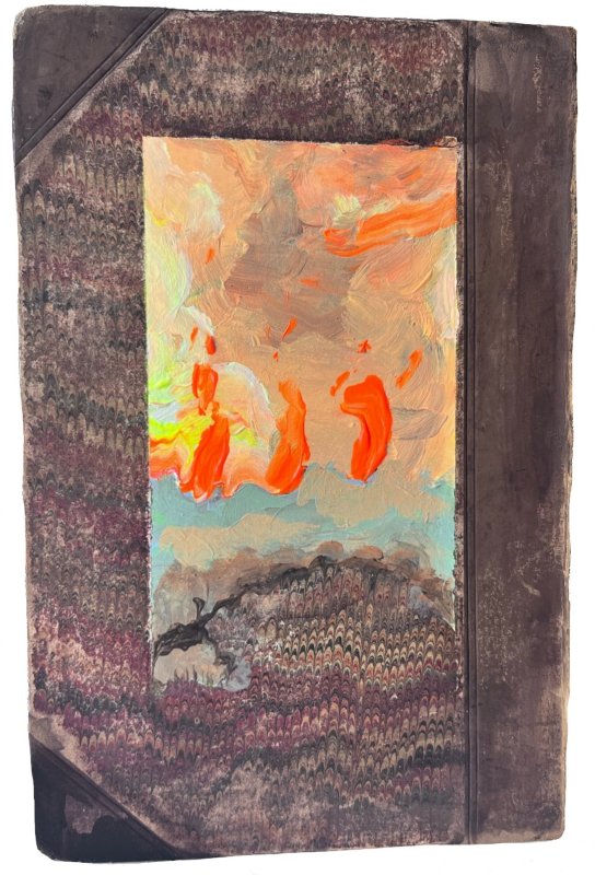 Burning book cover series #3 ‘Conwy ‘