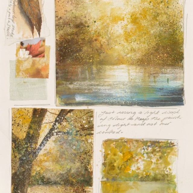 Sketchbook in Oils Newlyn 81