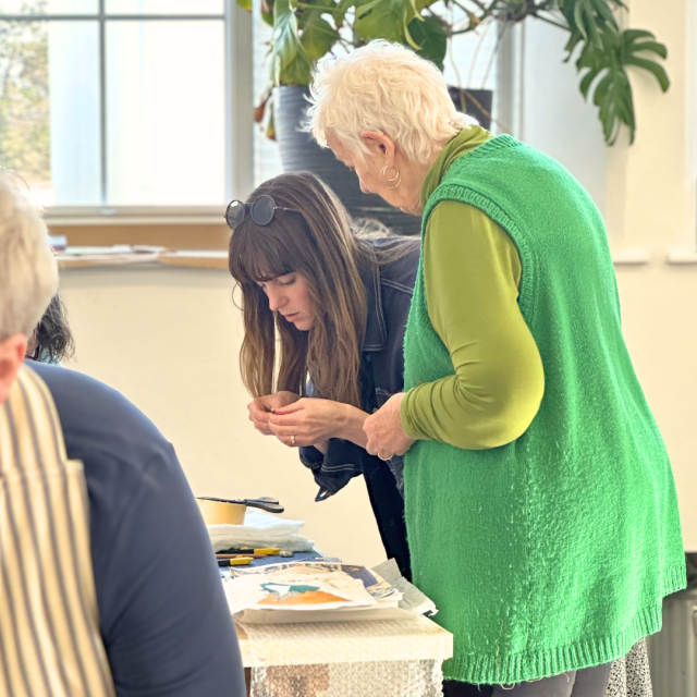 Elizabeth Loveday and Student 2
