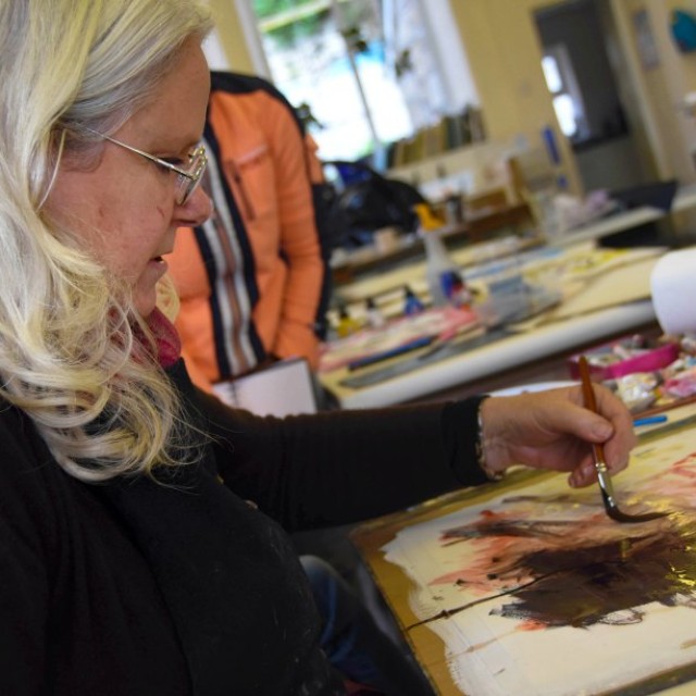 Kate Walters art course Cornwall