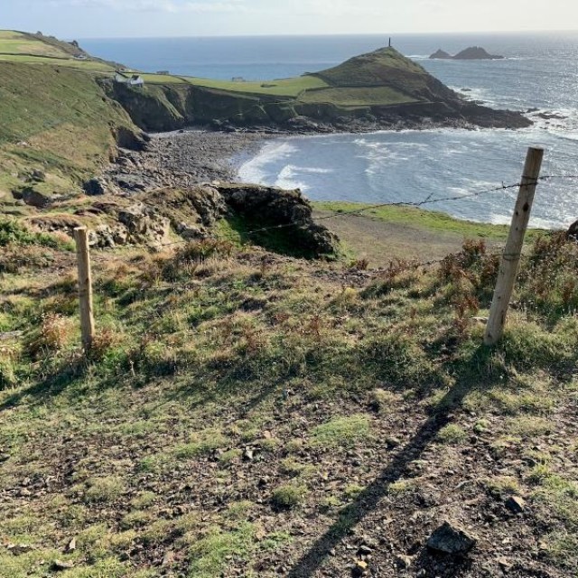 Cape Cornwall view-painting course location