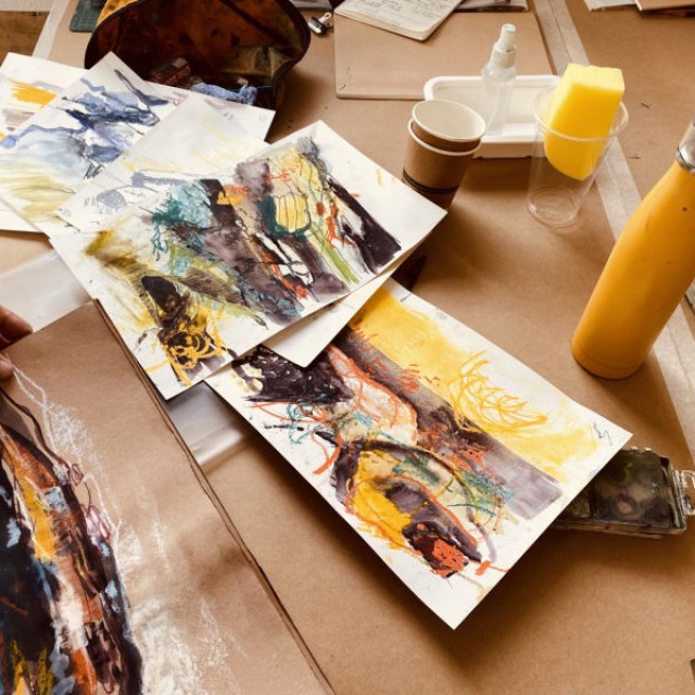 Experimental Drawing Course Newlyn Art School Kate Walters