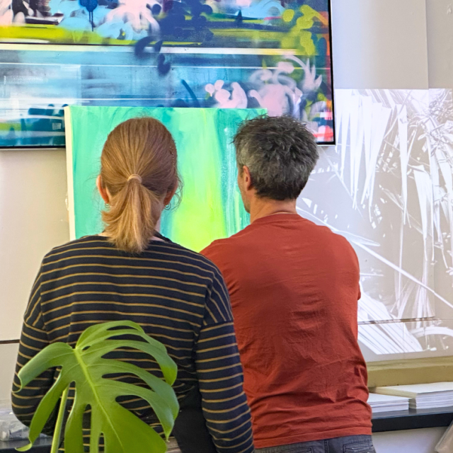 Lining up a projection