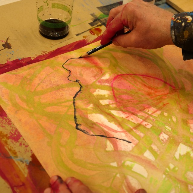 Abstract Figure Drawing