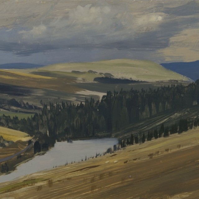 Llwyn-on Reservoir, Brecon Beacons, October Tom Hughes Newlyn School of Art