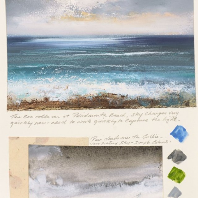 Sketchbook in Oils Newlyn 80