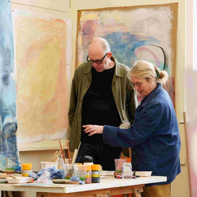 Dayne Pyne with student