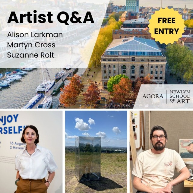 Free Artist Q&A in Bristol
